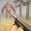 Jagd auf Bigfoot-Monster