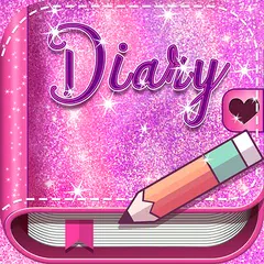 Pink Glitter Secret Diary APK download