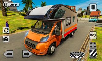 sopir campervan: karavan 3D syot layar 2