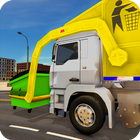 ville ordures camion Jeux 3D icône