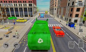 ville ordures camion Jeux 3D capture d'écran 3