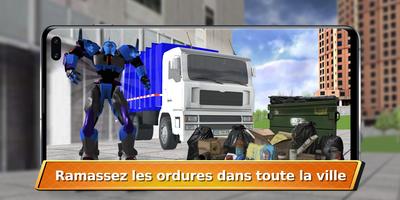 Camion à Ordures Ville Robot T capture d'écran 2