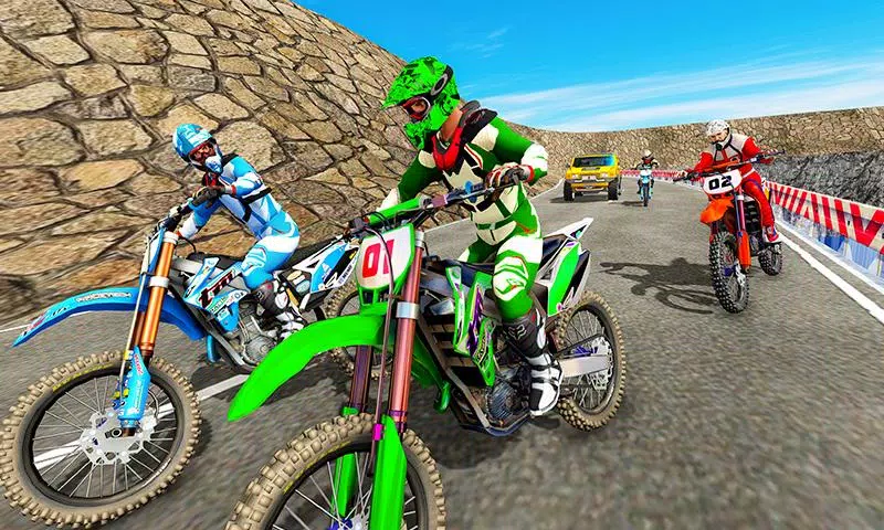 Jogue Motociclismo de Trânsito jogo online grátis