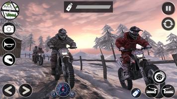 모토 도전 모토 경주 게임 dirt bike game 포스터