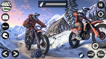 Schnee-Mountainbike-Rennspiel Screenshot 2
