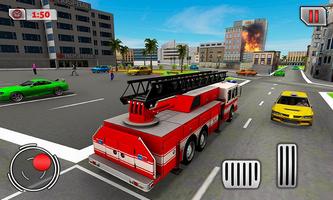 caminhão bombeiros robô voador imagem de tela 3