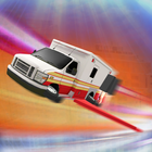 汽车驾驶游戏: 飞行 救护车 救援 模拟器 游戏 救恩 图标