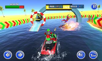 Jet Ski Boat Race Water War screenshot 1