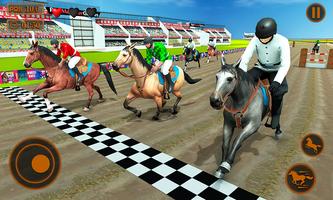 Mounted Horse Racing Games screenshot 1