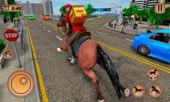 Mounted Horse Riding Pizza screenshot 2