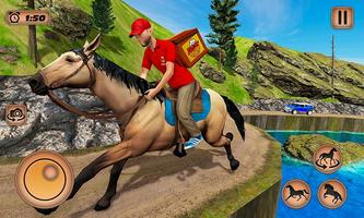 pizza de cavalgada a cavalo imagem de tela 3