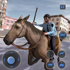 Mounted Horse Cop Chase Arrest APK download