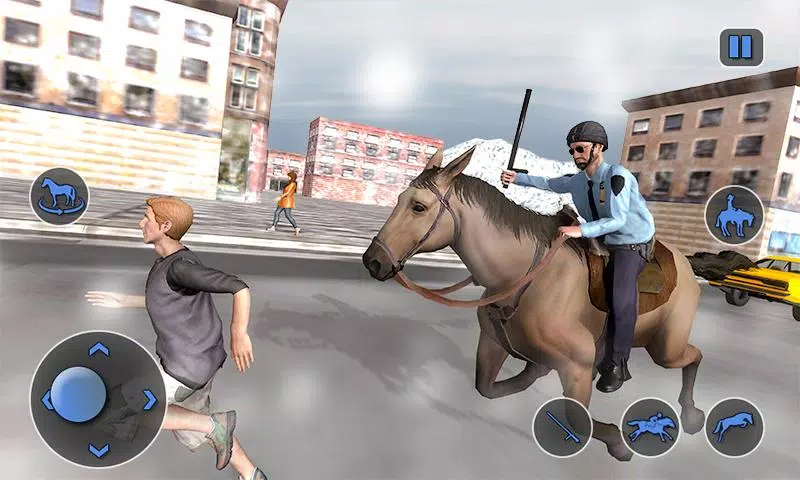 Download do APK de cavalo policial correr atrás para Android