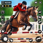 Horse Racing Jump: Horse Games icon