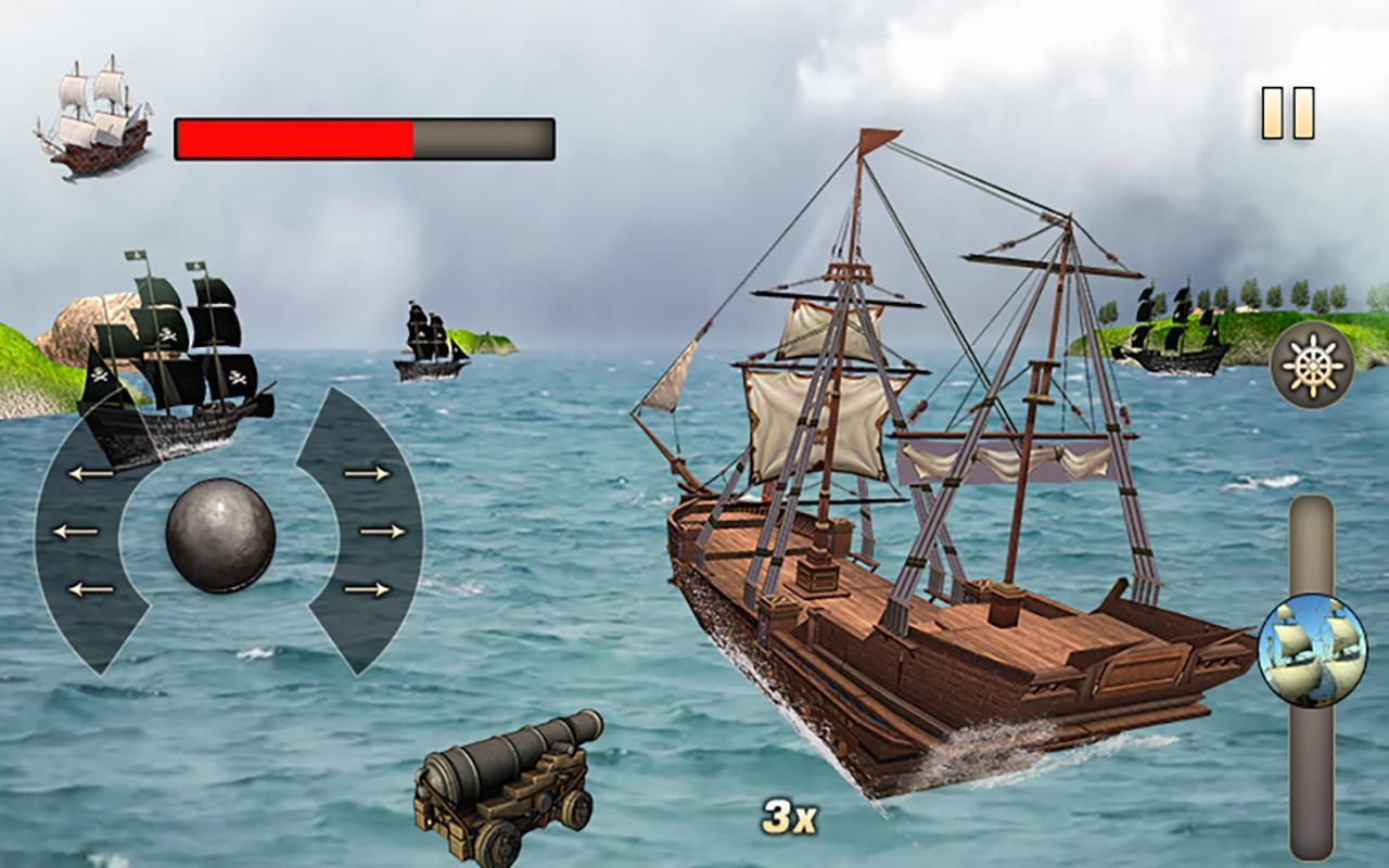 Pirate Ship Battle 3d Naval Fleet Loot Plunder For - become the king of the seas roblox pirate simulator