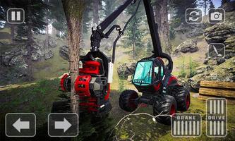 Holzfäller-Simulator-LKW-Sim Screenshot 2