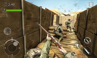 D-Day World War 2 Army Games स्क्रीनशॉट 1