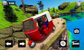 Jogos direção rickshaw offroad imagem de tela 2