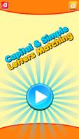 Capital and Simple Letters Mat poster
