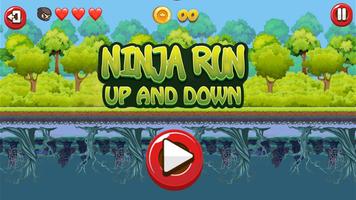 Ninja Run Up and Down screenshot 1