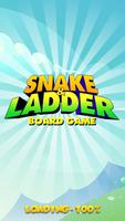 Snake and Ladder Board Game Affiche