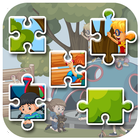 Playing Kids Jigsaw Puzzle أيقونة