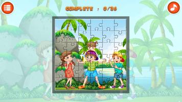 Playing Kids Jigsaw Puzzle تصوير الشاشة 3