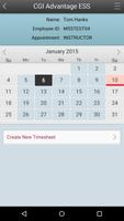 ESS Mobile Timesheet скриншот 2