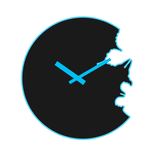 Butterfly Analog Clock Widget icône