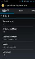 Statistics Calculator Pro Affiche