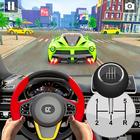 Advance Car Driving School 3D-icoon