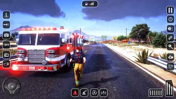 Fireman Game: Emergency Games 截图 1