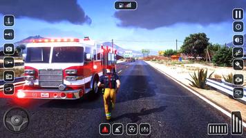 Fire Truck Game:US Firefighter screenshot 1