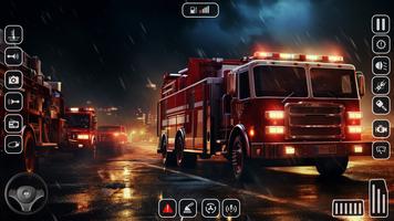 Us Emergency Firefighter Games poster