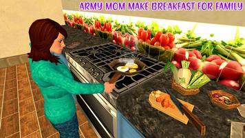 Virtual Girl US Army Women Mom Family Games 포스터