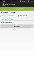 Adü Eduroam ภาพหน้าจอ 1