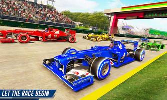 Jeu course automobile formule Affiche