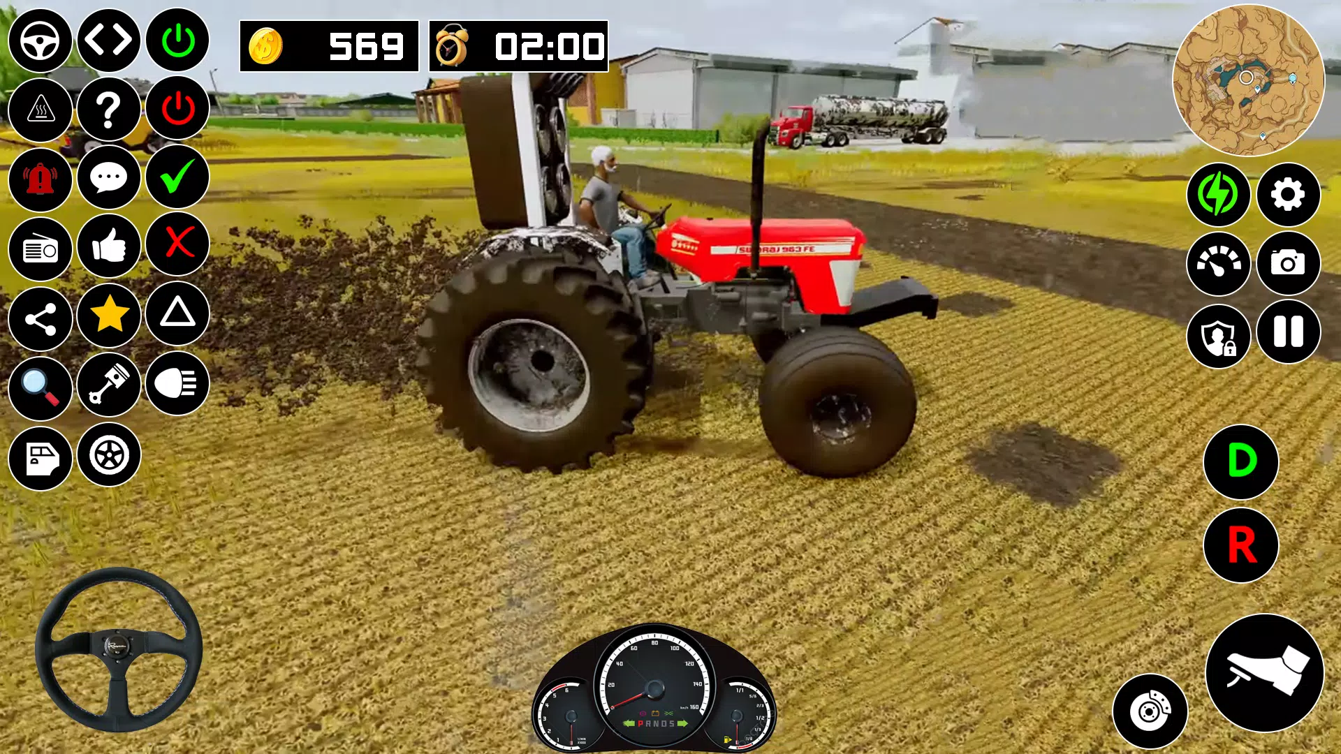 Heavy Tractor Driving Game 3d