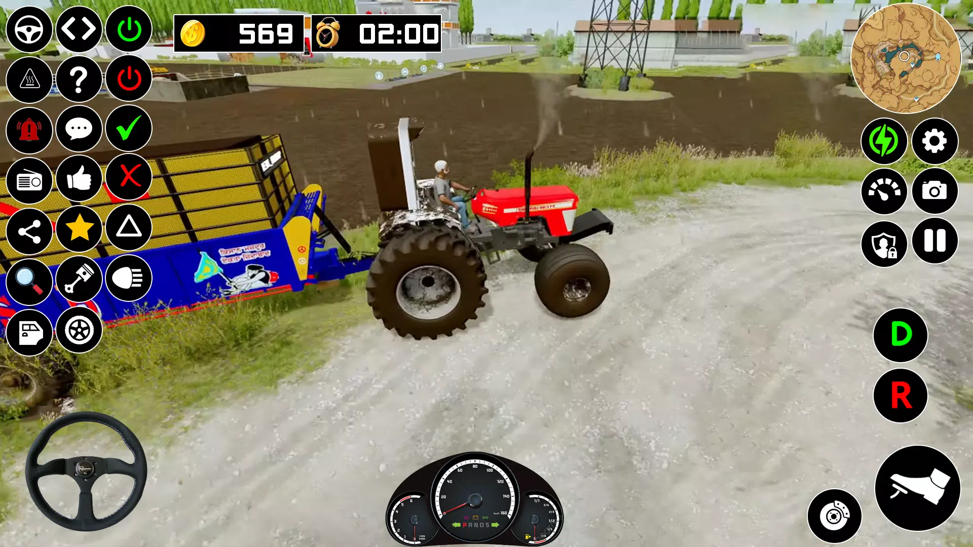 Heavy Tractor Driving Game 3d