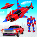 Robot Shark Attack: Transform Robot Shark Games