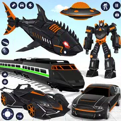 Baixar transform carro robô tubarão XAPK