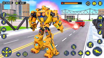 game transform mobil robot hiu screenshot 1