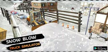 simulador de conductor de camión snowplow: juego