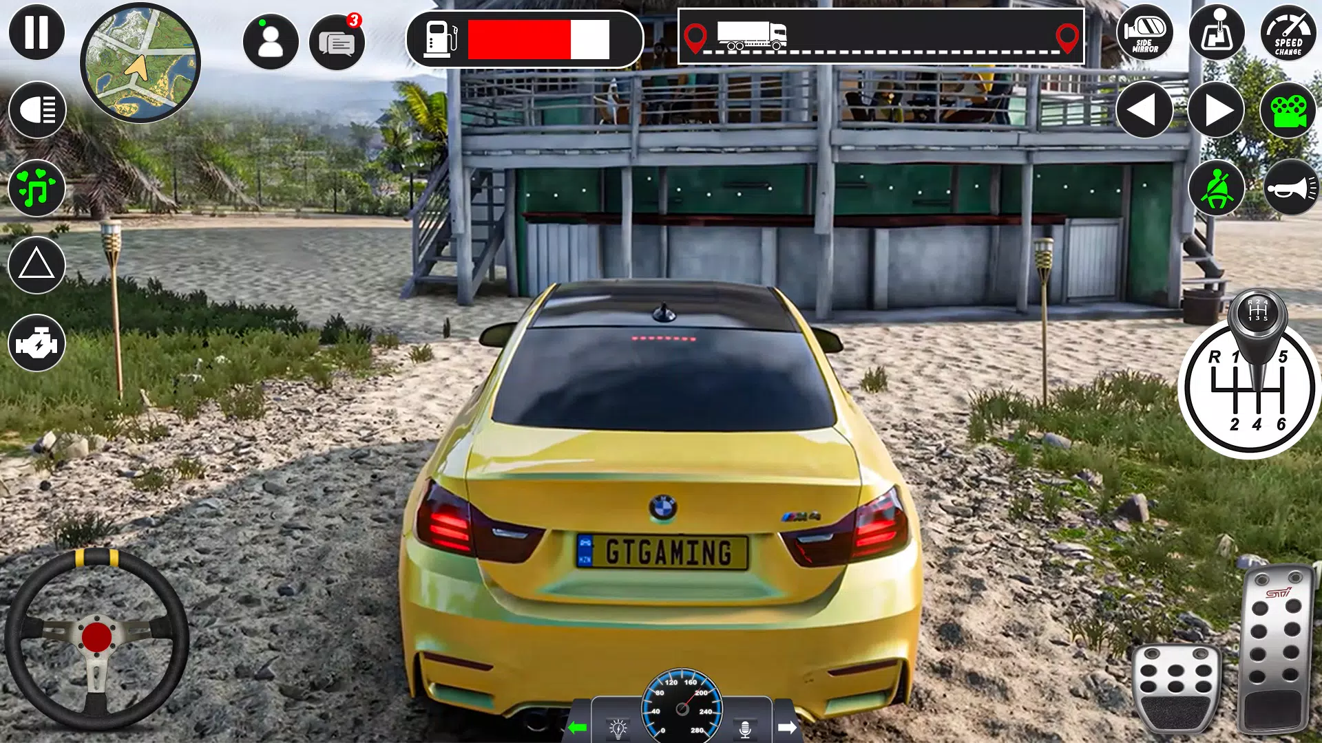 Jogos reais de estacionamento de condução de carro versão móvel