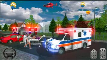 Emergence Ambulance Resue 911 Simulator 2019 poster