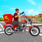 Pizza delivery boy games 2021 أيقونة