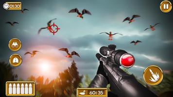 Bird Hunter 2020: New Duck Hunting Games 3D Affiche