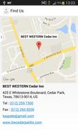 برنامه‌نما BEST WESTERN Cedar Inn TX عکس از صفحه