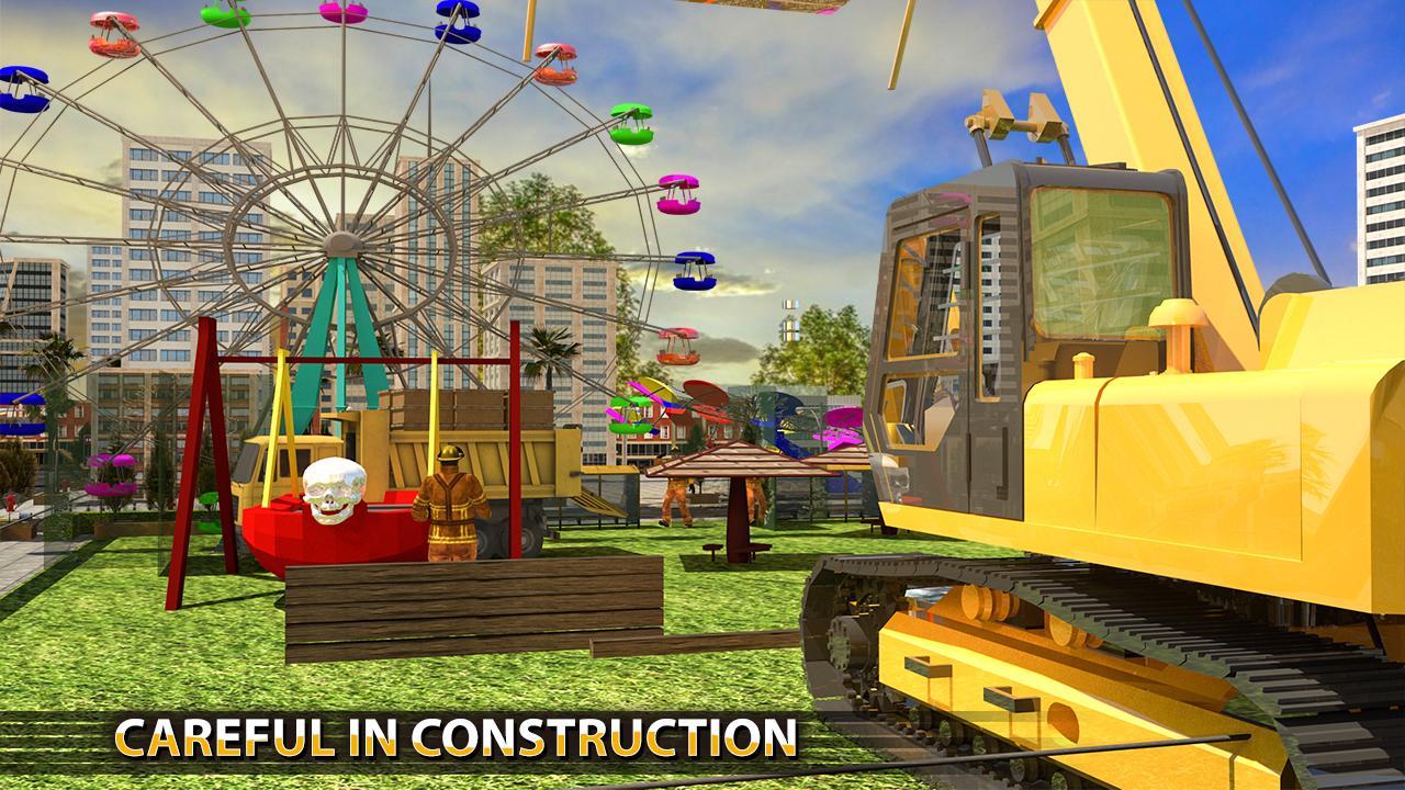 Строительство Парка Тренажер Игры Детскую Площадку Для Андроид.