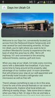 Days Inn Ukiah CA Hotel スクリーンショット 1